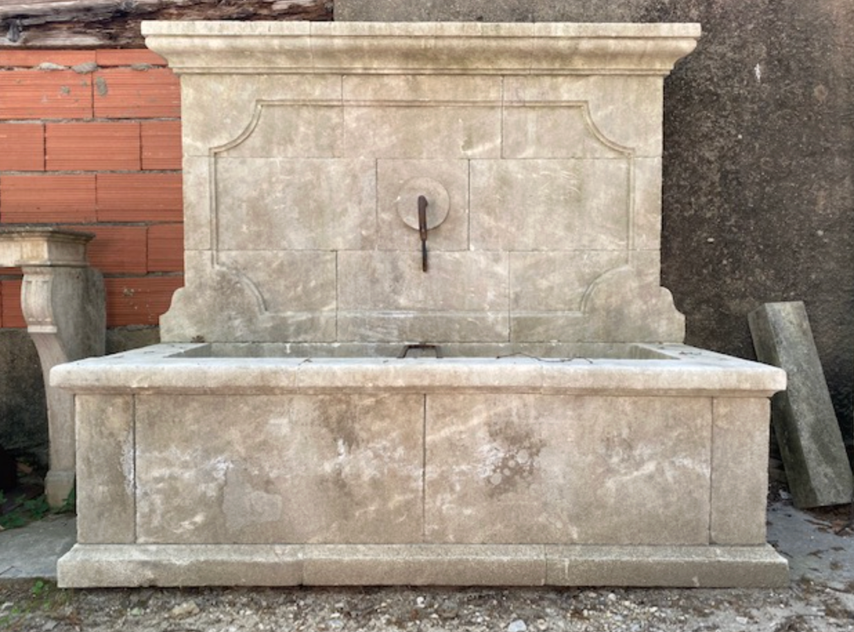 Stone Mural Wall Fountain