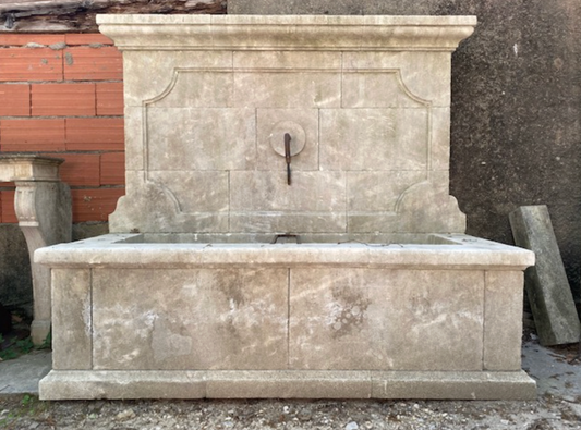 Stone Mural Wall Fountain