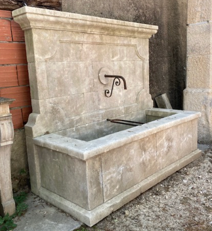 Stone Mural Wall Fountain