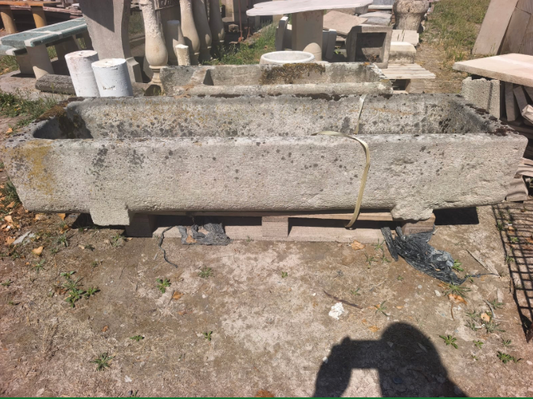 French Rectangular Stone Trough