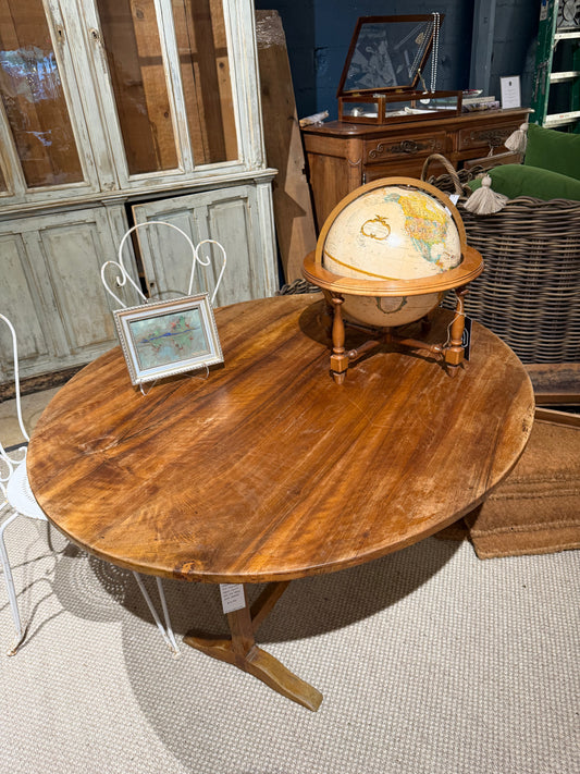 French Tilt Top Vintner's Table