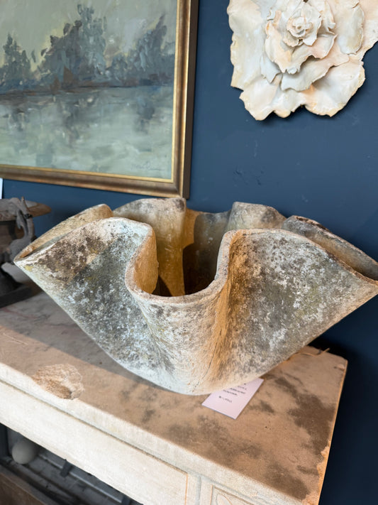 Antique Willy Guhl Handkerchief Planter