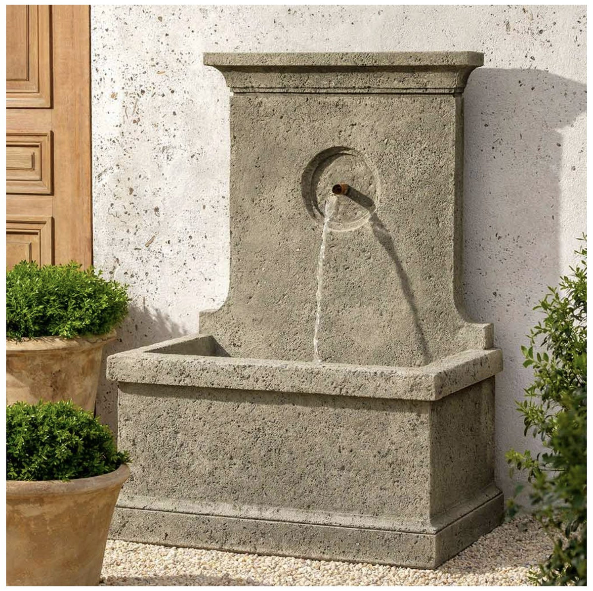 Arles Fountain — Campania cast stone