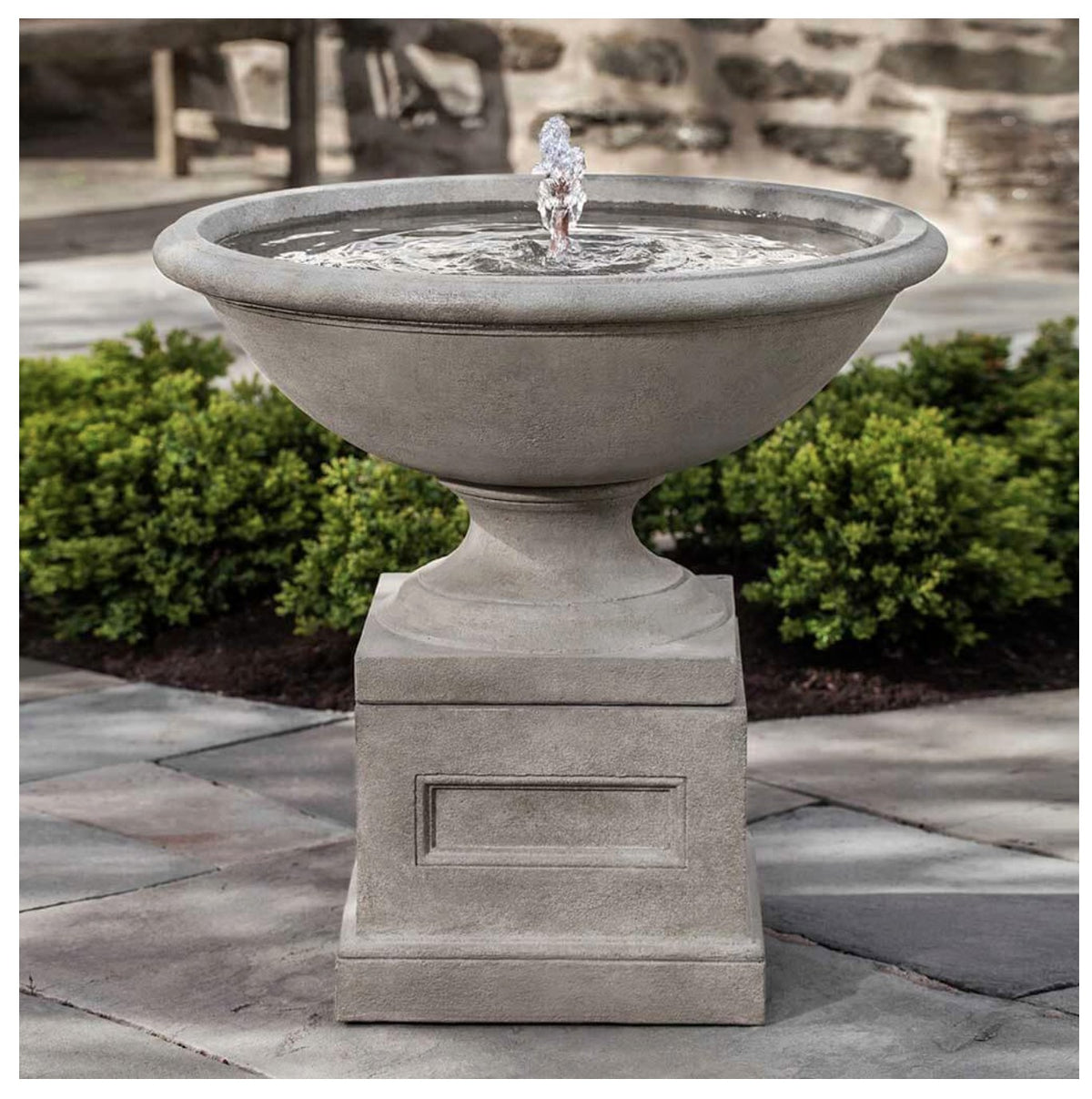 Aurelia Fountain — Campania cast stone