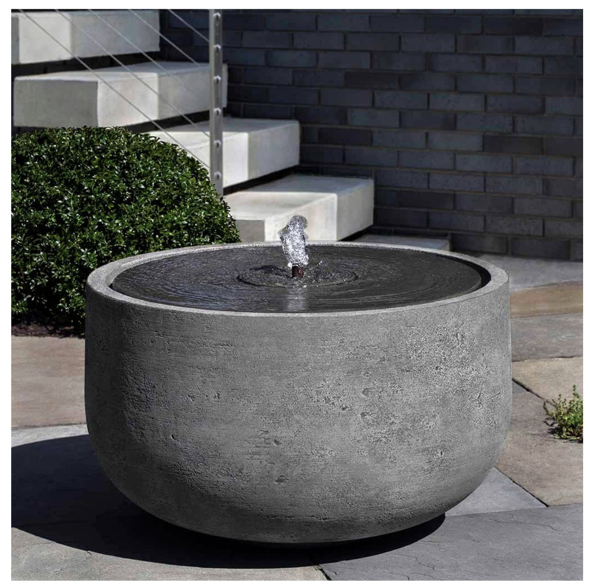 Echo Park Fountain — Campania cast stone