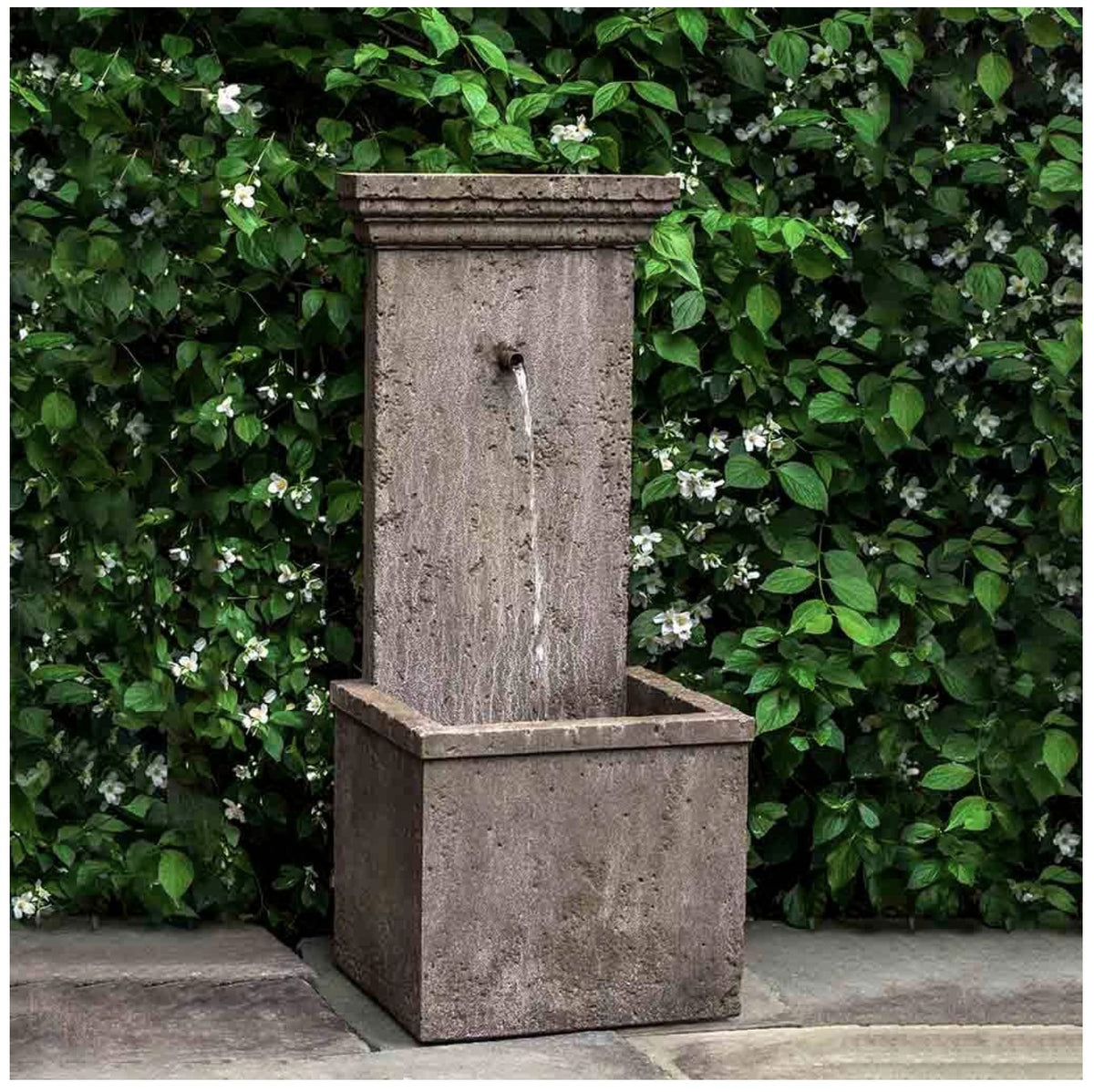 Marais Wall Fountain — Campania cast stone