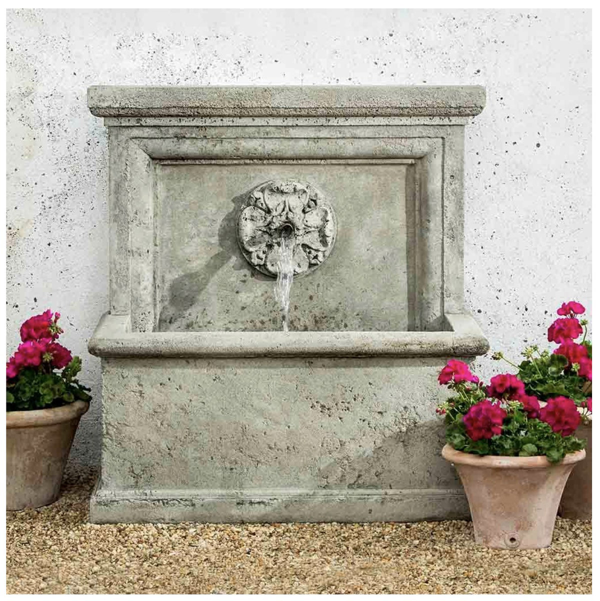 St Aubin Fountain — Campania cast stone