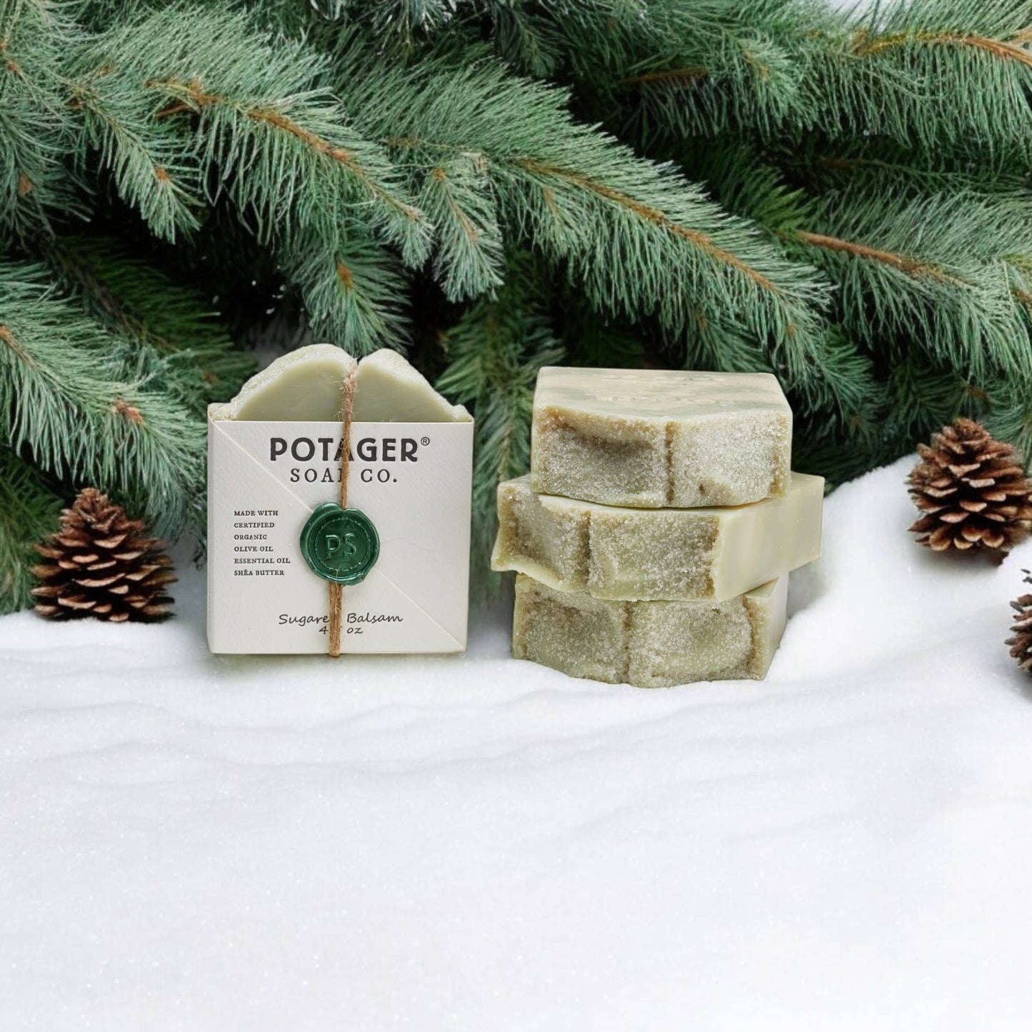 Sugared Balsam Wrapped – Forest Bar, Gift‑Ready