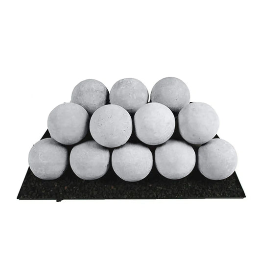 Rasmussen Vented Light Gray Fireballs